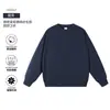 Sudadera extragrande unisex de 380g marca de moda chaqueta sudadera compuesta cuello redondo hombro caído sudadera venta al por mayor personalizada