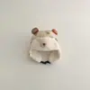 Chapéu de Bebê de Uma Peça Inverno Novo Proteção de Orelha Chapéu Lei Feng Meninas Fofo Quente Bebê Mais Veludo Chapéu de Meninos