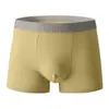 Calzoncillos bóxer de algodón para hombre, transpirables, cómodos, con grafeno transpirable, entrepierna antibacteriana, calzoncillos bóxer de algodón para la cabeza