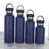 Copo Térmico Grande Boca Estilo Americano Amazon, Copo de Água Esportivo de Aço Inoxidável 304 de Grande Capacidade, Garrafa de Água para Ciclismo e Montanhismo ao Ar Livre