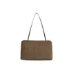 Bolsa de ombro retrô, minimalista e casual estilo coreano para mulheres, nova coleção 2026, apresentando uma textura única, grande capacidade e um design moderno adequado para o dia a dia.