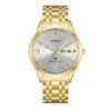 Relógio Masculino ORSGA Calendário Duplo Diamante Fonte Luminosa Fábrica Comércio Exterior Transfronteiriço Live Relógio de Quartzo