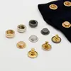 Chaqueta de Cobre 503 de Cuatro Botones con Tres Piezas de Accesorios, Abrigo Engrosado con Botones Inferiores de Cobre, Chaqueta de Plumas con Botones Ocultos