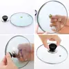 Perilla Universal de Plástico para Tapa de Olla de Vidrio Manija Mango de Acero Inoxidable Perla de Tapa Tapa Tapa de Olla Accesorios