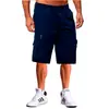 Shorts Casuales de Hombre con Múltiples Bolsillos, Holgados Rectos, Shorts Cargo, Shorts para Fitness al Aire Libre