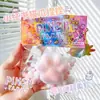 Estilo Xiaohongshu fresa arándano soufflé alto valor súper grueso celebridad de internet imitación masilla de silicona juguete de descompresión rebote