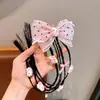 Princesa del Valle de los Lirios Estilo Lolita Falda Abullonada con Accesorio para el Cabello de Lazo Oversize, Adorno para el Cabello Fresco Estilo Bosque Primavera y Verano con Borlas