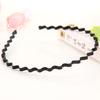 Diadema Simple Unisex, Diadema Deportiva Invisible, Diadema para la Parte Trasera de la Cabeza para Lavarse la Cara, Accesorio Antihumedad para el Cabello para Mujeres, Sujetador de Flequillo de Primavera