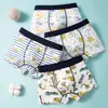 Cuecas Boxer Infantis de Verão Desenho Animado Respiráveis Sem Apertar Shorts para Meninos Venda por Atacado de Cuecas Boxer para Crianças Pequenas, Médias e Grandes