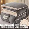 Colcha de Lana de Cordero 2026 Nueva Colcha de Algodón de Invierno Núcleo de Colcha Invierno Individual Dormitorio Otoño e Invierno Colcha Engrosada Cálida 10 jin
