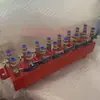 Accesorios para Máquinas de Moldeo por Inyección Colector Distribuidor de Agua de 8 Entradas y 8 Salidas Ensamblaje de Válvula de Drenaje Doble Salida de Agua de Refrigeración del Molde Unidad de Distribución de Agua