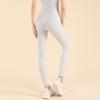 Calça de Yoga de Verão Personalizada de Alta Elasticidade para Mulheres, Calça Pêssego de Cintura Alta para Afinar a Barriga e Levantar o Bumbum, Calça Esportiva para Fitness ao Ar Livre e Corrida