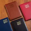 Caderno A5 com Logo Personalizado para Uso Profissional e de Escritório, Brinde, Couro Grosso, Aparência de Alta Qualidade, Logo Personalizável