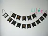 Festival Caliente Caliente Fiesta CUMPLEAÑOS Letras Decorativas Bandera de Cadena con Cola de Pez Bronceada FELIZ CUMPLEAÑOS