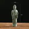 Escritorio de estilo chino, Buda Wei del Norte, estatua de Buda, micropaisaje de Buda, pecera, paisajismo, rocalla, adornos de escritorio, té, mascota, fragancia, decoración de camino