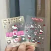 Adhesivo Estéreo de Gelatina Rosa Lindo de Hello Kitty Aspecto de Alta Calidad Gato Kt Hello Kitty Dibujo Animado Adhesivo Ccd para Teléfono Móvil