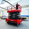 Plataforma Elevatória de Esteira Elétrica Hidráulica Operação em Alta Altitude Veículo de Subida Elevador Totalmente Autopropelido Tipo Esteira