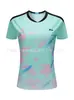Nueva uniformidad de bádminton YY, manga corta para hombre y mujer, secado rápido, transpirable, ropa deportiva, uniformidad de competición de tenis y tenis de mesa, disponible para compra en grupo