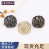 Botones Pequeños Fragantes Cosidos a Mano con Corte de Pluma para Abrigos, Ropa, Cortavientos, Suéteres, Botones Metálicos Tejidos