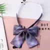 Cuello JK Lazo a Cuadros Uniforme para Foto de Graduación Estilo Universitario Japonés para Mujer Mariposa Decorativa Falda a Cuadros Mismo Cuadro Pequeño
