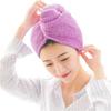 Gorro de secado de cabello Gorro de ducha universal para mujer Gorro de secado rápido con succión súper fuerte Toalla para el cabello sin pelusa Gorro de secado de cabello grueso de secado rápido