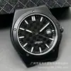 Caja de reloj de acero inoxidable, resistente al agua para uso diario con función luminosa, cristal mineral, piezas de montaje de reloj mecánico