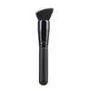 Pincel de maquillaje individual en stock transfronterizo, pincel para colorete, pincel plano para polvos, pincel para base, herramientas de maquillaje profesionales, venta al por mayor desde el fabricante