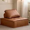 Sofá modular Piedmont para salas de estar pequeñas, sofá modular de bloques libremente combinable para hoteles y casas de huéspedes