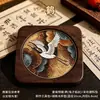Patrón DIY Dunguang para el Año del Caballo, Kit de Materiales para Posavasos de Pintura Esmaltada, Regalo Hecho a Mano de Cloisonné Patrimonio Cultural Inmaterial