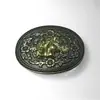 Comercio Exterior Estilo Vaquero Occidental Retro Hebilla Lisa Hebilla de Cinturón Accesorios para Cinturón Placa Hebilla Fabricante Venta Directa Mayorista