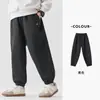 Pantalones Deportivos Anti-Pilling para Niño Duo Duo Home 2026 Estilo Nuevo Primavera y Otoño Ropa de Otoño Pantalones Deportivos Pantalones para Niños Medianos y Grandes Modernos