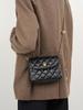 Bolsa de Ombro de Couro Genuíno 2026 Novo Estilo Bolsa de Corrente Rombos Bolsa Transversal Feminina Bolsa de Mão Versátil da Moda para Mulheres