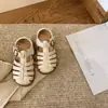 Estilo Coreano para Niños Calados Verano Nuevas Llegadas Ropa Exterior para Niñas Niños Medianos y Grandes Tejidas Suela Suave Zapatos de Playa