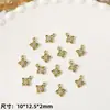 Abelha e MargaridaLiga Gota de Óleo Pérola Borboleta Abelha Flor Pingente Acessórios para Pulseira DIY