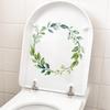 Guirnalda de la Suerte pegatinas para inodoro baño pared inodoro tapa de inodoro autoadhesivo pintura transfronterizo AliExpress generación pelo