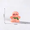 Bonecos de gengibre de Natal mais vendidos transfronteiriços, acessórios decorativos DIY, decorações de paisagem em miniatura para carros, pequenos enfeites de Natal