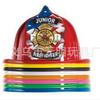 Sombrero de bombero de juguete para niños (Blíster de 22g Nuevo) rojo, amarillo, negro, verde, azul, morado, blanco