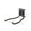 Armazenamento de Garagem Cabide de Armazenamento Montado na Parede Ferramentas de Jardim Removíveis Rack de Armazenamento de Grande Capacidade Gancho de Placa Calha