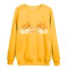 Sudadera Casual de Cuello Redondo Estampada Serie Mano Fantasma de Halloween Exportación 2025 Tops para Hombres y Mujeres