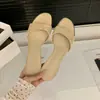 Sapatos de Salto Alto Fino, Sandálias de Tira Única Estilo Francês, Sapatos Femininos para Uso Externo, Sandálias Simples e Elegantes para o Verão de 2026 para Combinar com Saias