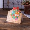 Día del Niño Dibujo Animado Zoológico Tarjeta de Felicitación Cumpleaños Panadería Floristería Tarjeta Venta al por Mayor Cálido Curado Plegable Tarjeta Pequeña
