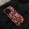 Para Apple 16promax Funda para Teléfono Móvil Popular en Internet Papel de Estaño iPhone15 Leopardo 14 Duro 13 Japonés y Coreano Anticaídas 16