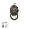 Cabeça de Leão Alça Chinesa Antiga Alça Antiga Gaveta Chinesa Móveis Porta de Armário de Cozinha Cabeça de Leão Alça Atacado