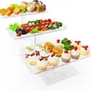 Suporte de Acrílico Personalizado para Sobremesas e Cupcakes, Bandeja de Vários Níveis, Mesa de Sobremesas de Três Níveis, Exibição para Aniversário e Casamento