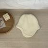 Chapéu de Proteção para Ouvido com Punho no Mesmo Estilo de Blogueiro Coreano para Homens, Chapéu de Lã Tricotado Quente e à Prova de Frio de Piloto, Chapéu Lei Feng para Mulheres