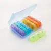 La Caja de Pastillas Morada Más Popular de Amazon para 7 Días a la Semana, Tres Veces al Día, Mañana, Mediodía y Noche Almacenamiento de Pastillas, Caja de Pastillas Conveniente