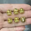 Cobre Puro Dourado Diamante Sol Palhaço Pena Tubarão Contas Soltas Acessórios DIY Budista Contas Acessórios de Joias