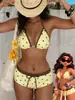 Biquíni de Duas Peças Novo para Mulheres 2026, Cobertura da Barriga e Emagrecimento, Roupa de Banho para Férias na Praia e Fontes Termais, Dropshipping Disponível