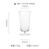 Copo de coquetel Kimura de haste curta estilo japonês, copo para long drink, copo de cristal, copo de mistura ultrafino específico para bar, taça de martini