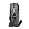2026 Nova Bolsa de Ombro Masculina Tecida Atacado Transfronteiriço Casual Moda Bolsa Transversal Estilo Coreano Masculino Outdoor Bolsa Masculina de PU
